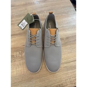 Goodfellow Co Mens Gray Knit Lace Up Casual Dress Shoes Size 11.5